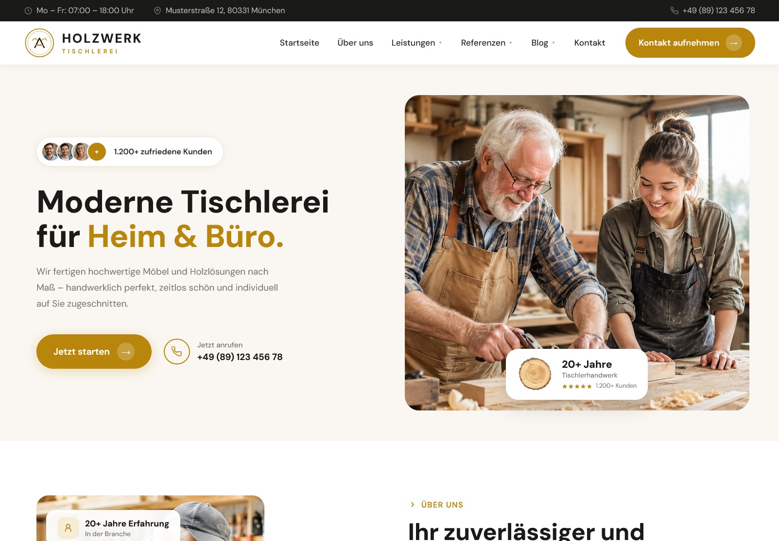 Friseur Website